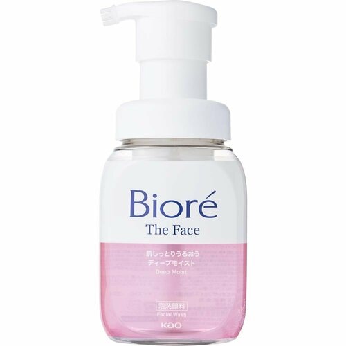 プチプラ洗顔料おすすめ ビオレ ザフェイス 泡洗顔料 ディープモイスト イメージ