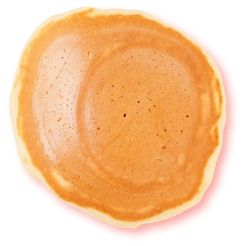 サーモス「デュラブルシリーズ マルチパン(KFJ)24cm」で焼いたホットケーキの焼き色