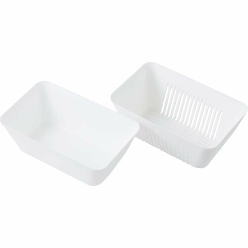 ニトリの便利グッズおすすめ ニトリ 角型ザル・ボウルセット(M) イメージ