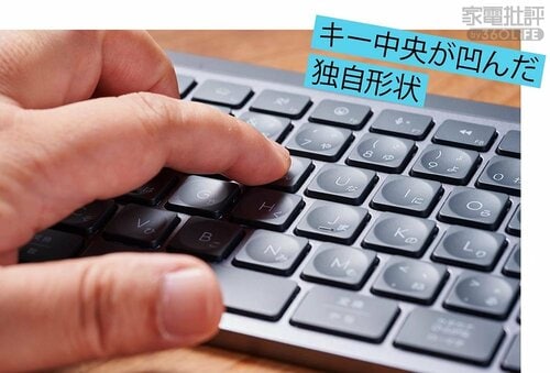 軽めのタッチで軽快に入力できる! ワイヤレスキーボードとワイヤレスマウスおすすめ イメージ