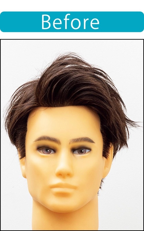 【キープ力】毛束のまとまりが崩れなかった メンズヘアワックスおすすめ イメージ