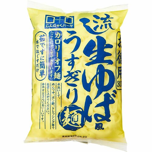 ヨコオデイリーフーズ「流し生ゆば風うすぎり麺」 イメージ