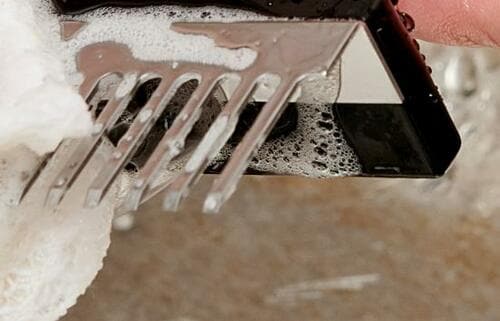 検証方法③ 洗いやすさ（5点満点） イメージ