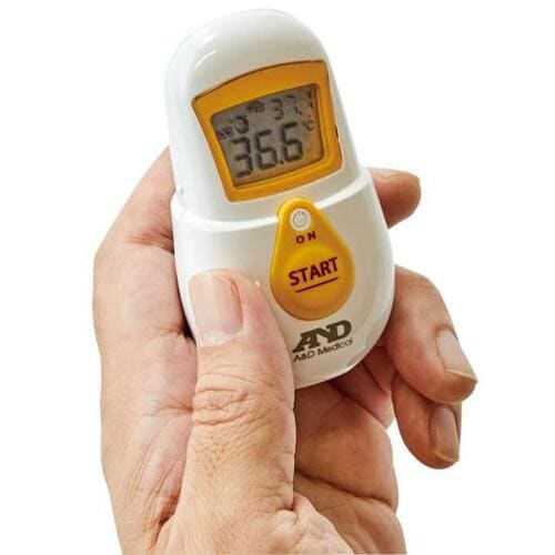 この手軽さからはもう離れられない！ エー・アンド・デイ「非接触体温計 でこピッと UT-701」 イメージ