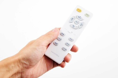 2:物理リモコンも使える イメージ