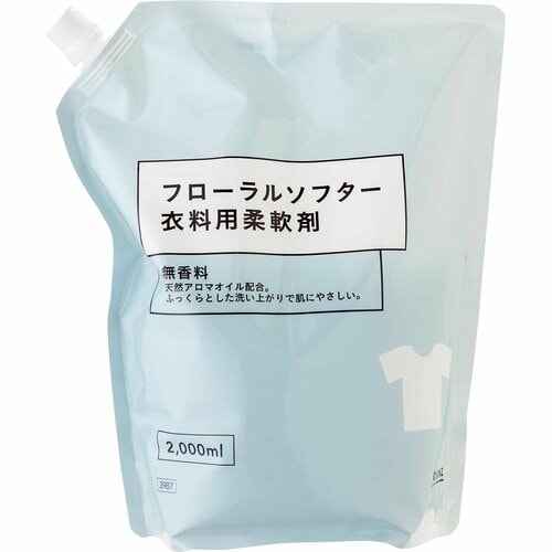 柔軟剤おすすめ カインズ フローラルソフター 衣料用柔軟剤 無香料 イメージ
