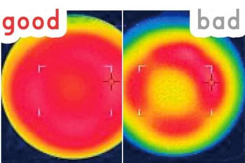 熱伝導の違いはサーモにも表れた フライパンおすすめ イメージ