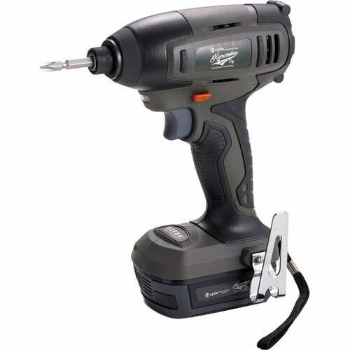 カインズ:Kumimoku e-cycle 14.4Ｖ 充電式インパクトドライバー:家電