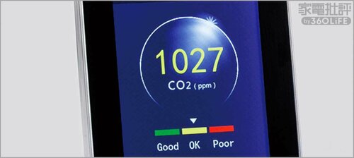 ディスプレイが大型で視認性が高い CO2センサーおすすめ イメージ2