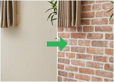 簡単なのにダサくない はがせる レンガ柄壁紙 おすすめ5選 Monoqlo が比べました 360life サンロクマル