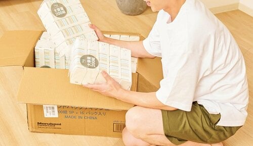 箱ティッシュより安いから経済的 箱なしティッシュおすすめ イメージ