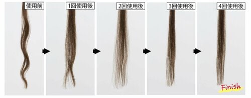 速さ：4回目でなんとかまっすぐに ストレートアイロンおすすめ イメージ