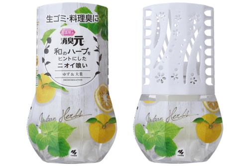 小林製薬「お部屋の消臭元 和のハーブ」 部屋用芳香剤おすすめ イメージ