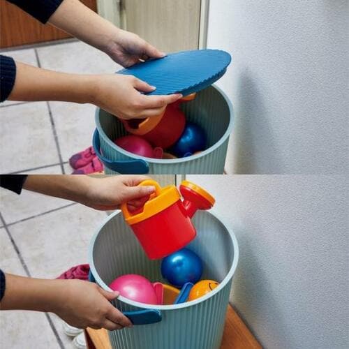 フタあり：フタの開閉がひと手間 イメージ