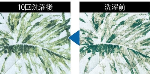 もともとやわらかい生地が洗濯でさらにやわらかく イメージ