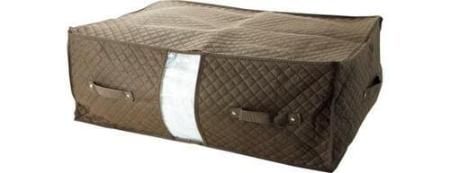 ハリがあり両サイドに小窓＆持ち手ベルメゾンの布団収納袋 イメージ