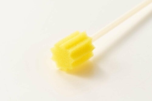 口腔ケアスポンジおすすめ タマガワエーザイ ケアハート 口腔専科 お口キレイスポンジ星形N イメージ3