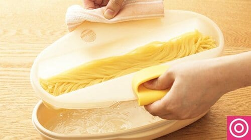失敗知らずで完ぺきなアルデンテ!「チンしてそのまま本格パスタ」