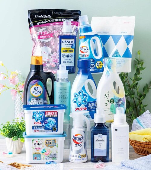 コスパよく汚れもニオイもスッキリ落とせる洗濯洗剤はどれ？ 洗濯洗剤おすすめ イメージ