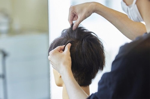 テスト2:再整髪のしやすさ メンズヘアワックスおすすめ イメージ