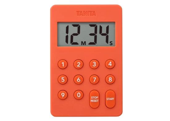 タニタ(TANITA):デジタルタイマー100分計 TD-415:キッチンタイマー