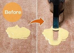 【醤油対応】カーペットの悲劇を<br>なかったことにする最強の掃除機