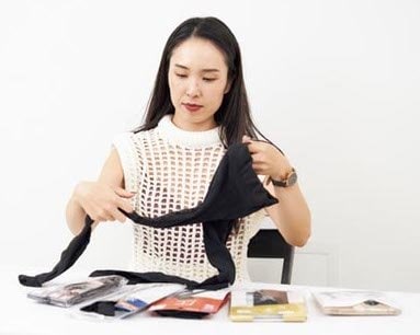 テスト2:つくり 黒タイツおすすめ イメージ