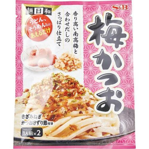 S&B:麺日和 梅かつお:食品