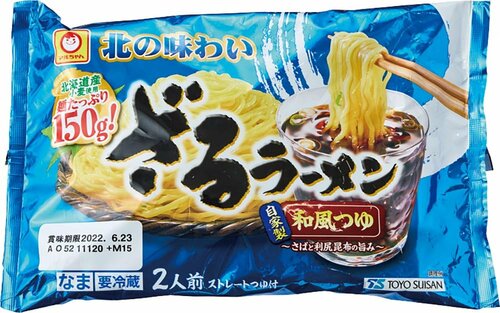 東洋水産「北の味わい ざるラーメン和風つゆ」 イメージ