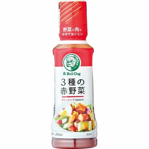 ブルドックソース:3種の赤野菜 ドレッシングソース