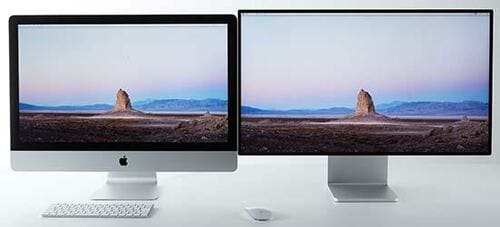 実際に画面を表示して画質をチェック！色表現や黒の締まりは5K iMacと段違い イメージ5