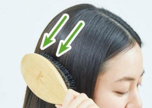 <朝> STEP3:上から下へとかす