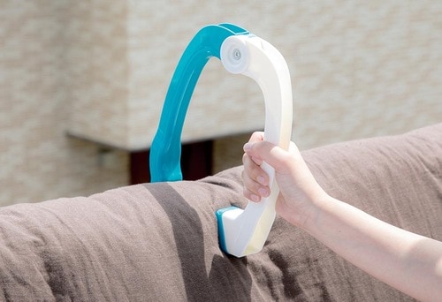 片手で留められる!「ワンタッチふとんばさみ」 イメージ2