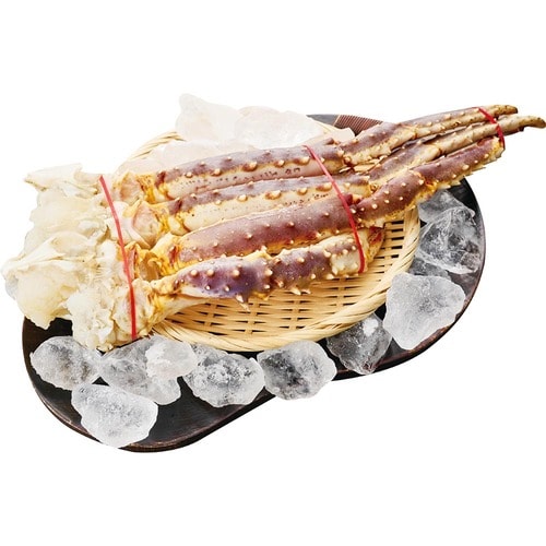 カニ通販おすすめ 甲羅組 【特大】生たらばシュリンク1kg（5Lサイズ×1肩） イメージ