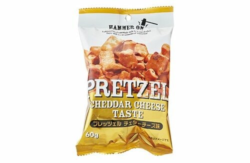 ダイソー:プレッツェル チェダーチーズ味