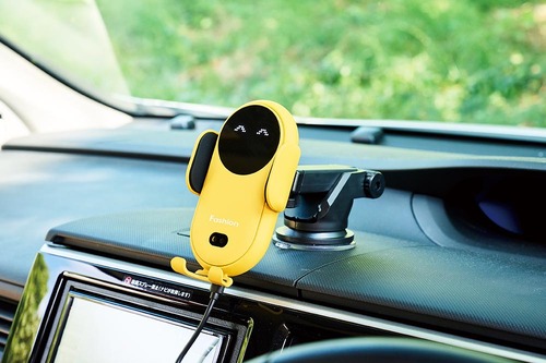 車用スマホホルダーおすすめ CEITURA スマホホルダー車載 Qi 車載ワイヤレス充電器 イメージ3