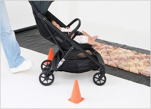 押しやすさと小回り性能は高評価 B型ベビーカーおすすめ イメージ