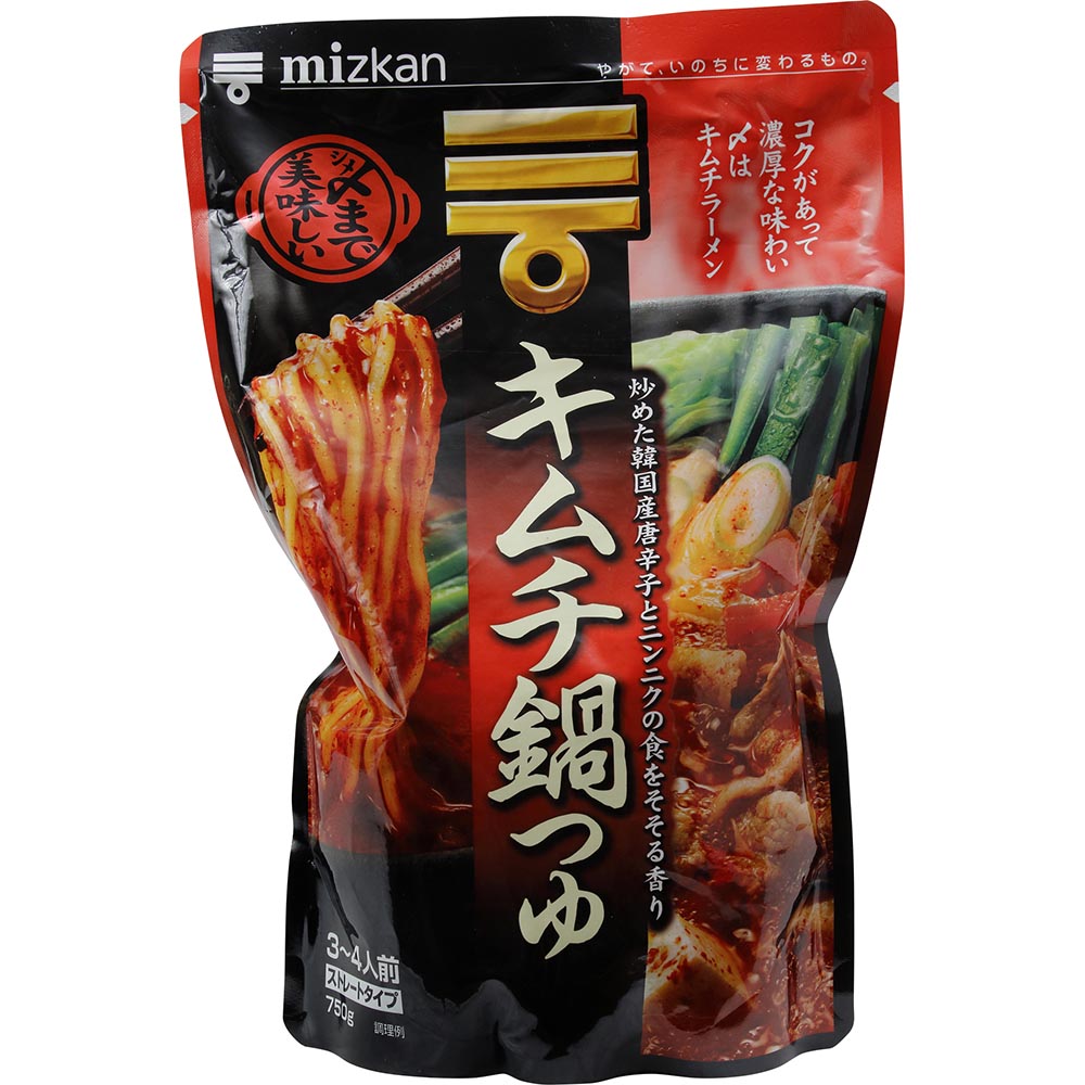 ミツカン 〆まで美味しい キムチ鍋つゆ