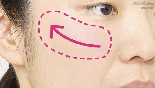 OKな塗り方 コーラルチークおすすめ イメージ2