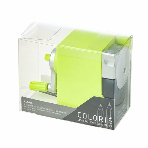 手動鉛筆削りおすすめ カール事務器 手動鉛筆削器 カラリス CP-100A イメージ2