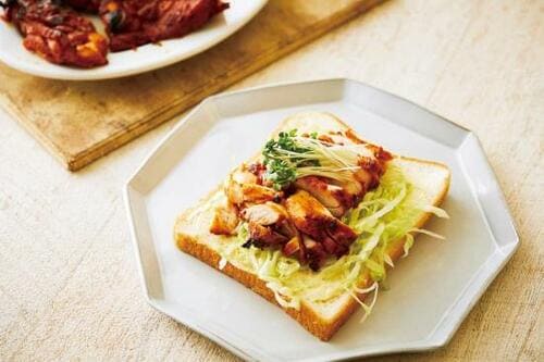 香辛料で朝でも食欲がわく！タンドリーチキンのサンド イメージ