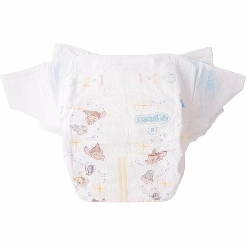 テープタイプ紙おむつおすすめ グーンプラス 敏感肌にやわらかタッチ テープ Sサイズ イメージ2