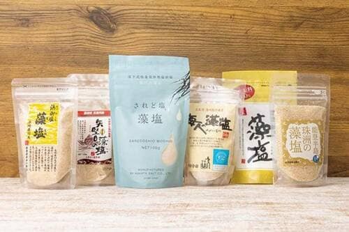 スーパーなどで買える人気の藻塩6製品を比較 イメージ