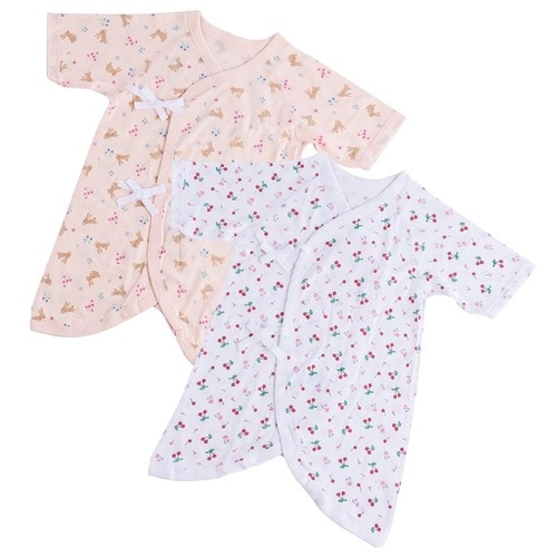 ベビー肌着おすすめ トップバリュ コンビ肌着 2枚組 イメージ1