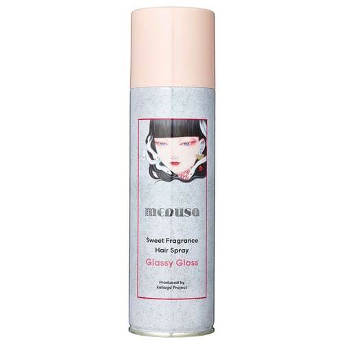 ツヤ出しヘアスプレーおすすめ メドゥーサ スウィートフレグランス ヘアスプレー グラッシーグロス イメージ