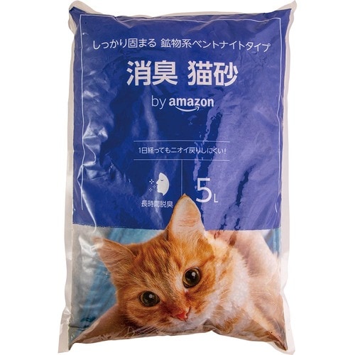 猫砂おすすめ Amazon by Amazon 消臭猫砂 鉱物 イメージ