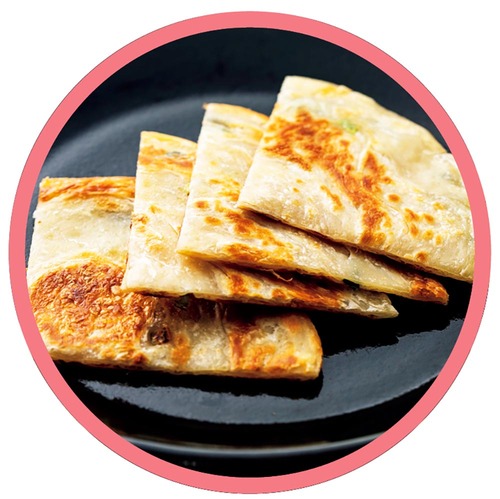 業務スーパー「薄焼き餅 ほうれん草風味」 イメージ2