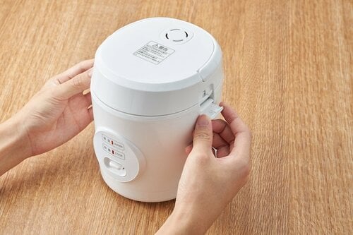 【5位】山善「小型炊飯器 YJE-M150」 ミニ炊飯器おすすめ イメージ3