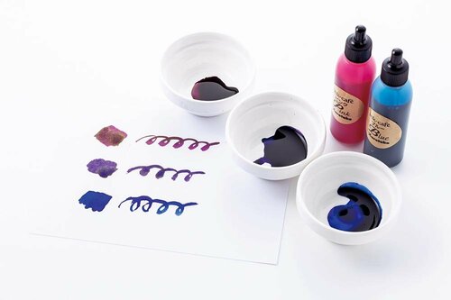 インクを調合して欲しい色が自分で作れる！ 呉竹「Ink-café  おうちで楽しむ 私のカラーインク 作りキット」 イメージ2