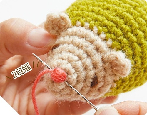 鼻を縫う イメージ2